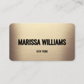 Minimalistische Berufliche Business Card Visitenkarte (Vorderseite)