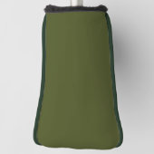 Minimalistische Berufliche Farbe der Solid Army Gr Golf Headcover (Rotieren 90)