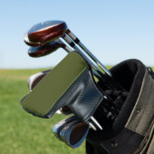 Minimalistische Berufliche Farbe der Solid Army Gr Golf Headcover (In Situ)