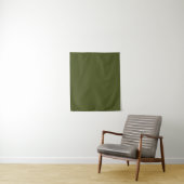 Minimalistische Berufliche Farbe der Solid Army Gr Wandteppich (Beispiel)
