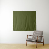 Minimalistische Berufliche Farbe der Solid Army Gr Wandteppich (Beispiel (Horizontal))