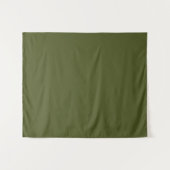Minimalistische Berufliche Farbe der Solid Army Gr Wandteppich (Vorderseite (Horizontal))