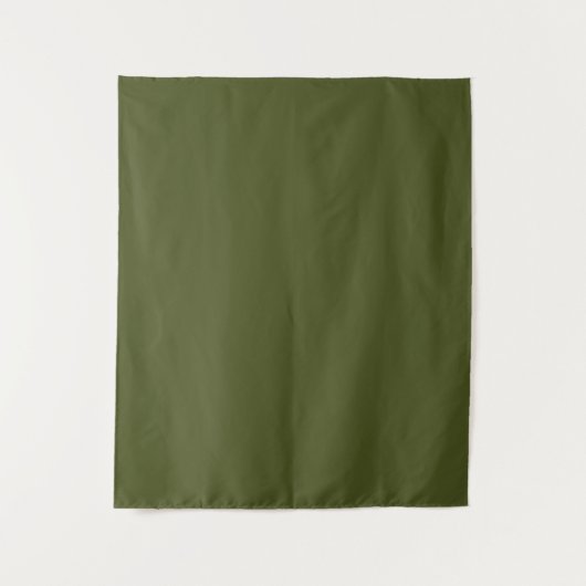 Minimalistische Berufliche Farbe der Solid Army Gr Wandteppich (Vorderseite)