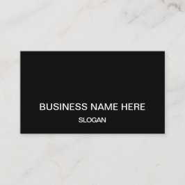 Minimalistische berufliche Firmengeschäftskarten Visitenkarte