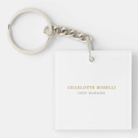 Minimalistische Berufliche Goldfarbe