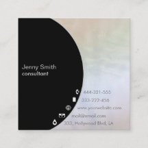 Minimalistische berufliche holografische geometris