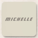 Minimalistische Berufliche moderne Science Fiction Getränkeuntersetzer<br><div class="desc">Modernes Berufliches,  einfaches Design.</div>