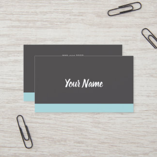 Minimalistische berufliche neue Visitenkarte