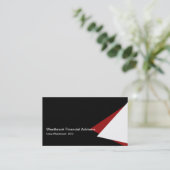 Minimalistische Berufliche Unternehmenskarten Visitenkarte (Stehend Vorderseite)