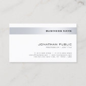 Minimalistische Berufliche Vorlage Modernes Design Visitenkarte (Vorderseite)