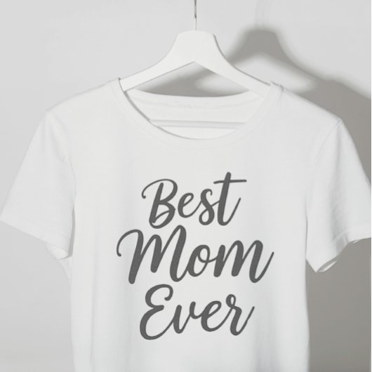 Minimalistische Beste Mama je T-Shirt