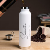 Minimalistische beste Mama je Trinkflasche