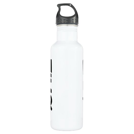 Minimalistische Bewertung des 11. Edelstahlflasche (Rückseite)