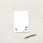 Minimalistische Bienenkleber - Alltag Post-it Klebezettel (Auf Schreibtisch)