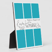 Minimalistische Bildkollektion der ersten Mutter Fotoplatte (Seite)