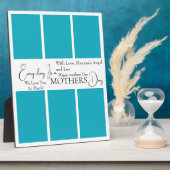 Minimalistische Bildkollektion der ersten Mutter Fotoplatte (Seite)