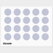 Minimalistische Blauer Sticker Farbblock Hochzeit (Blatt)