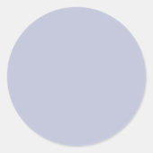 Minimalistische Blauer Sticker Farbblock Hochzeit (Vorderseite)
