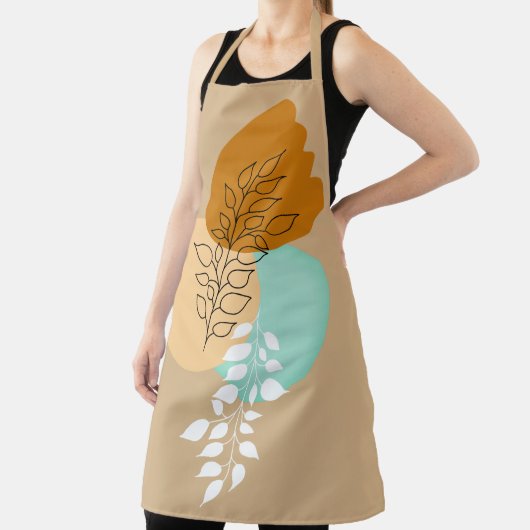 MINIMALISTISCHE BOHO-BLÄTTER - EINFACH UND STILL SCHÜRZE (InSitu)