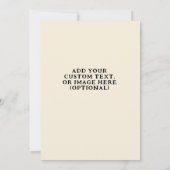 Minimalistische Boho Floral Mother Day Card Otter Karte (Rückseite)