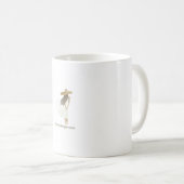 Minimalistische Boho-Mädchen-Illustration Weiter A Kaffeetasse (VorderseiteRechts)