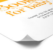 Minimalistische Boho-Sonnenbücher für Kinder Poster (Ecke)