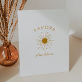 Minimalistische Boho Sunshine Baby Duwer Favoriten Sockelschild