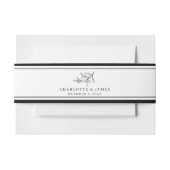 Minimalistische Border Dainty Leaf Bauch Band Einl (Vorderseite Beispiel)