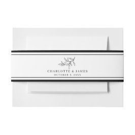 Minimalistische Border Dainty Leaf Bauch Band Einl