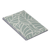 Minimalistische Botanische Adern Notizblock (Rechte Seite)