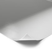 Minimalistische botanische Eleganz Poster (Ecke)