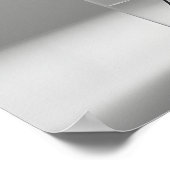 Minimalistische botanische Eleganz Poster (Ecke)