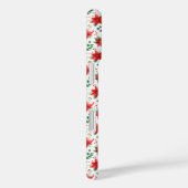 Minimalistische Botanische Poinsettie Case-Mate iPhone Hülle (Rückseite / Rechts)