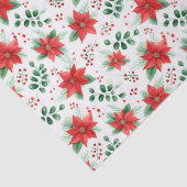 Minimalistische Botanische Poinsettie Seidenpapier (Detail)