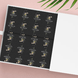 Minimalistische Boutique der Floristen Blume Seidenpapier