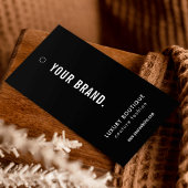 Minimalistische Boutique für einfache Kleidung