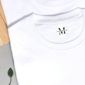 Minimalistische Boutique Logo Wasserdichte Kleidun Etiketten