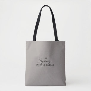 Minimalistische Brautparty  Tasche