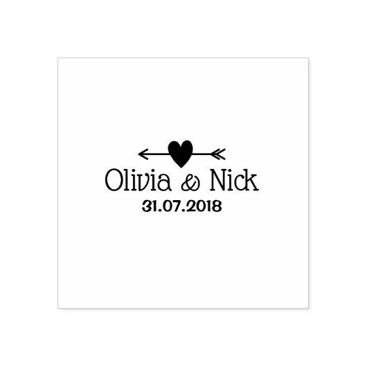 Minimalistische Briefmarke Gummistempel (Prägung)