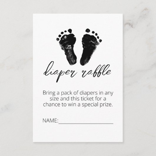 Minimalistische Bücher für Babydusche Begleitkarte (Vorderseite)