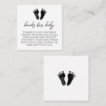 Minimalistische Bücher für Babydusche