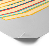 Minimalistische Bücher Wall Art Poster (Ecke)