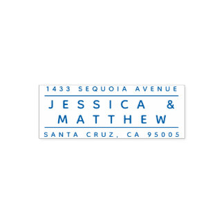 Minimalistische Buchstabierpaare Namensnennung Rüc Permastempel