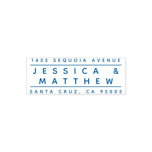 Minimalistische Buchstabierpaare Namensnennung Rüc Permastempel (Design)