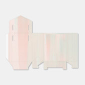 Minimalistische Bunny and Butterflies Babydusche Geschenkschachtel (Ungefaltet)