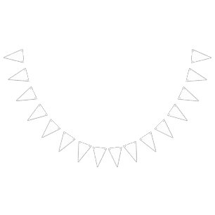 Minimalistische Bunting-Flaggen-Dreiecks-Garlande  Wimpelkette