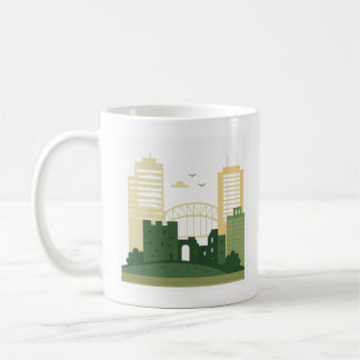 Minimalistische Burg Piel Tasse - Historisches Ges