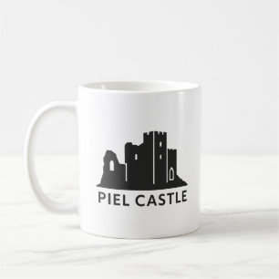 Minimalistische Burg Piel Tasse - Historisches Ges