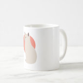 Minimalistische Cat Line Art Tasse - Elegante & st (VorderseiteRechts)