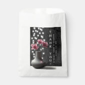 Minimalistische Cherry Blossom Blume Babydusche Geschenktütchen (Vorderseite)